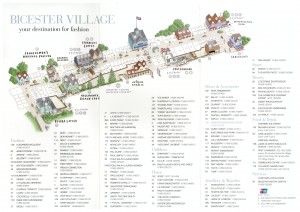 Bicester Village leaflet