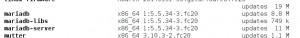 Mariadb updated