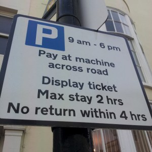 Parking restriction